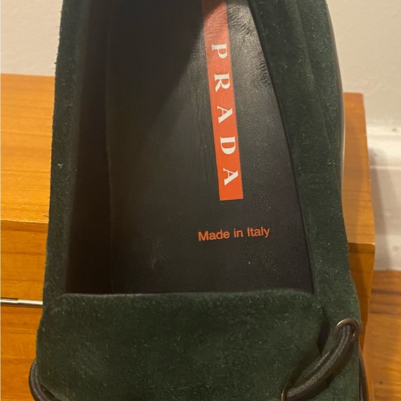 Men’s Prada Suede Slip-On Loafers - Picture 8 of 11